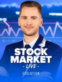 stock market live slot logo