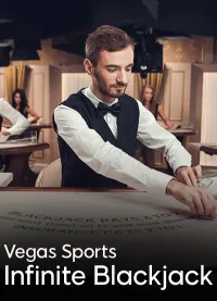 infinite blackjack slot logo